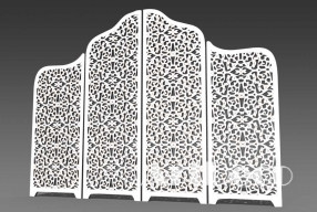 Резная 3D Ширма W3